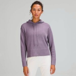 Lululemon Double Knit Sweater Hoodie Dusky Lavender Size XS / Small